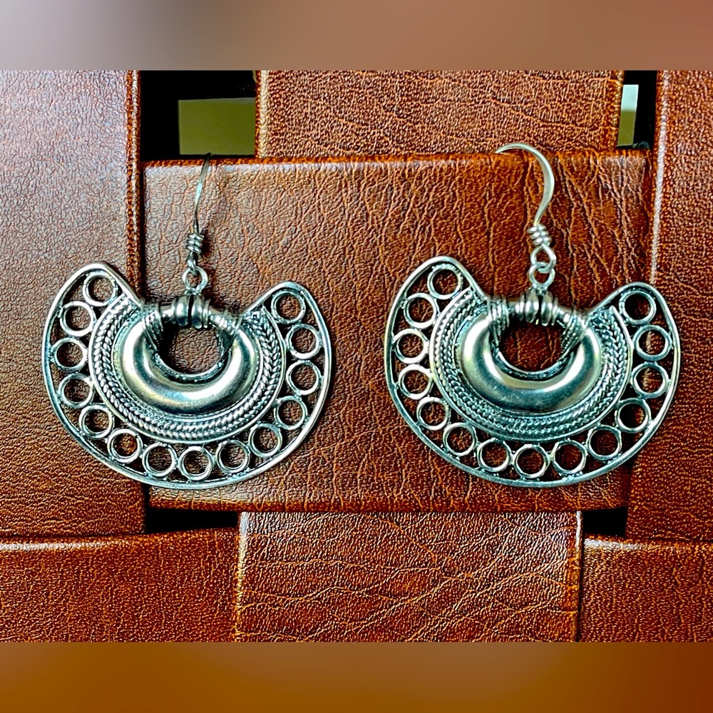 Sterling Silver Bohemian Earrings